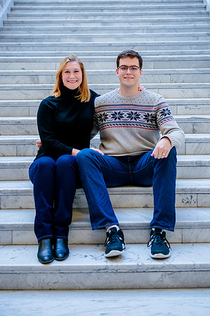 Keith and Leah at the capitol building-8853