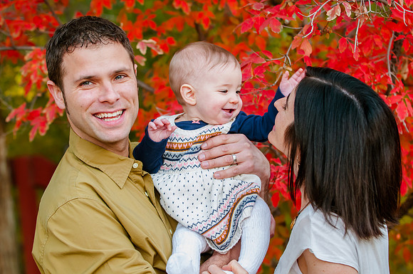 Fall Family Pictures in Salt Lake City, Utah.