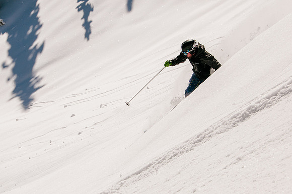 Skiing in the deep stuff at Snowbird-9026