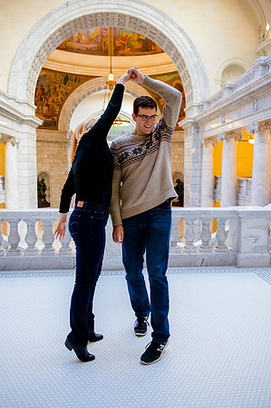 Keith and Leah at the capitol building-8898