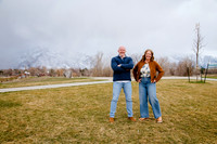 A Snowy Moment & First Kiss Revisited: Heather & Chad’s Engagement at Wheeler Farm