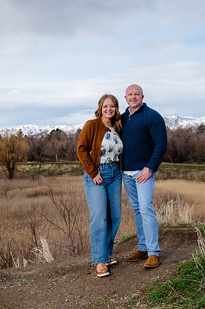 A Snowy Moment & First Kiss Revisited: Heather & Chad’s Engagement at Wheeler Farm
