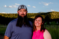 Lund Family Photo Session: Capturing Memories in the West Utah Desert at Sunset