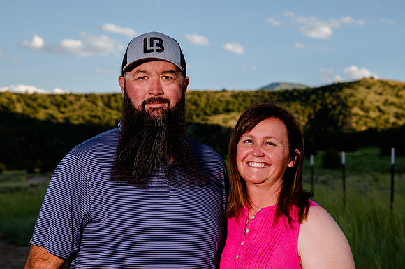 Lund Family Photo Session: Capturing Memories in the West Utah Desert at Sunset