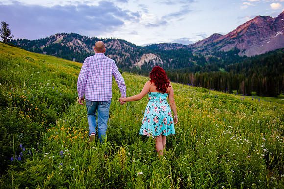 Rick and Stephanie in Albion Basin-2208