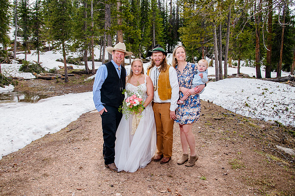 now in June: Megan Collins and Seth Underwood's Mountain Wedding