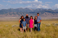 Lund Family Photo Session: Capturing Memories in the West Utah Desert at Sunset