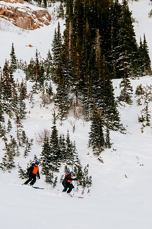 Skiing Blind at Snowbird with Wasatch Adaptive Sports