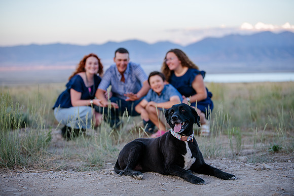 Lund Family Photo Session: Capturing Memories in the West Utah Desert at Sunset