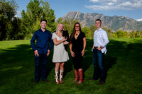 Family Portraits at Wheeler Farm: Alicia Peterson's Blended Family in the Glow of Sunset