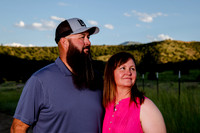 Lund Family Photo Session: Capturing Memories in the West Utah Desert at Sunset