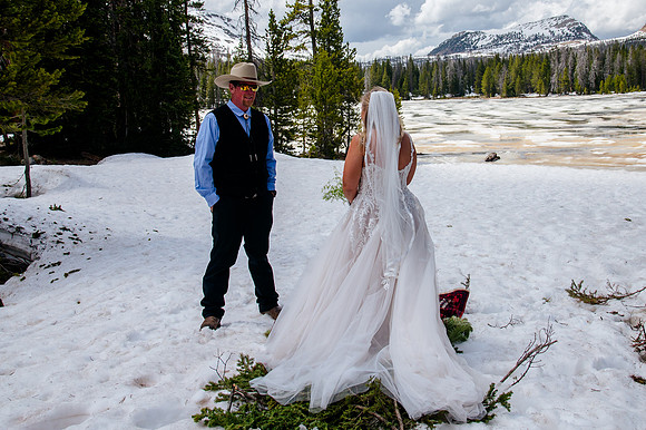 now in June: Megan Collins and Seth Underwood's Mountain Wedding
