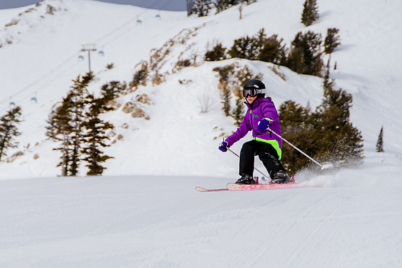 Family Ski at Snowbasin 4-5-17-7050