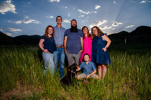 Lund Family Photo Session: Capturing Memories in the West Utah Desert at Sunset
