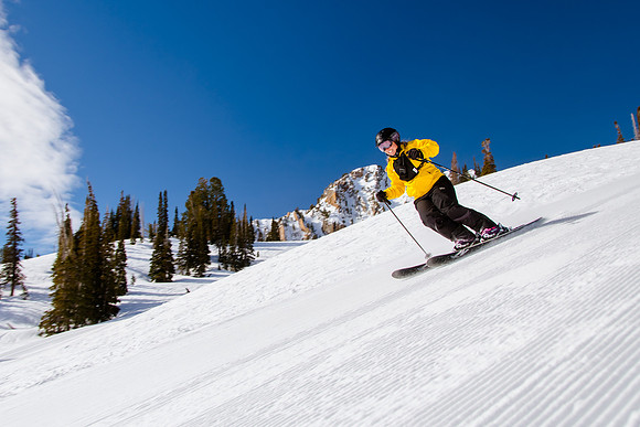 Family Ski at Snowbasin 4-5-17-8330