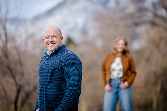 A Snowy Moment & First Kiss Revisited: Heather & Chad’s Engagement at Wheeler Farm