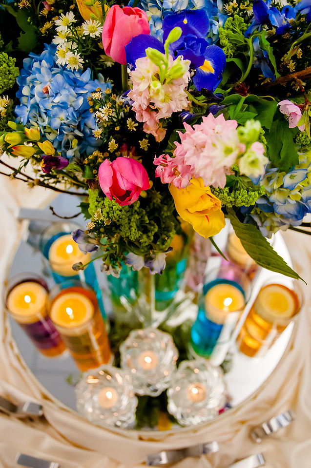 Flowers and Candles at Fort Douglas