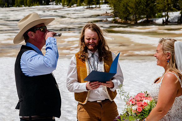now in June: Megan Collins and Seth Underwood's Mountain Wedding