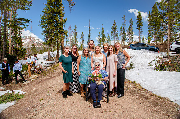 now in June: Megan Collins and Seth Underwood's Mountain Wedding