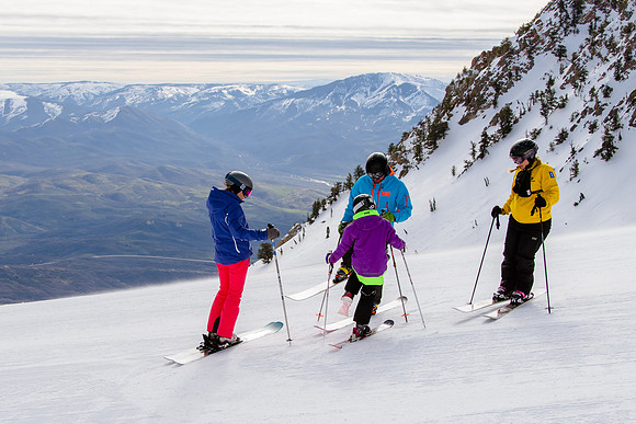 Family Ski at Snowbasin 4-5-17-7832