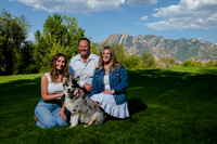 Family Portraits at Wheeler Farm: Alicia Peterson's Blended Family in the Glow of Sunset