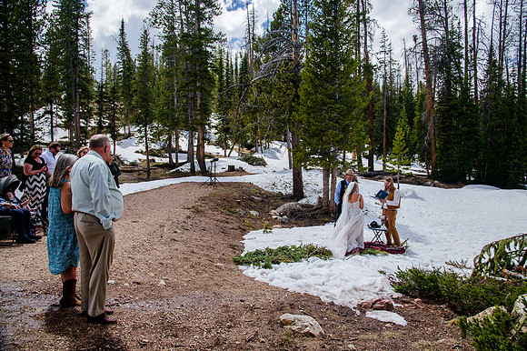 now in June: Megan Collins and Seth Underwood's Mountain Wedding