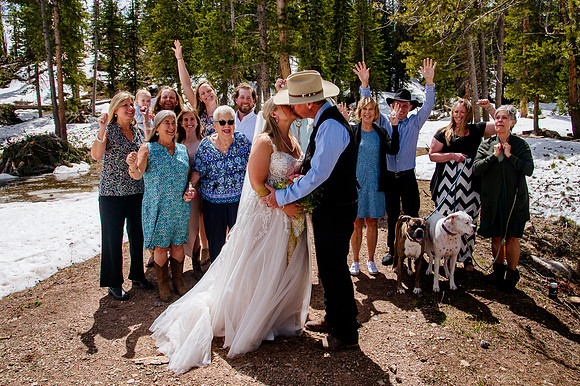 now in June: Megan Collins and Seth Underwood's Mountain Wedding