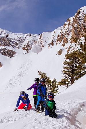 Family Ski at Snowbasin 4-5-17-7712-2