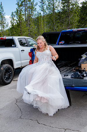 now in June: Megan Collins and Seth Underwood's Mountain Wedding