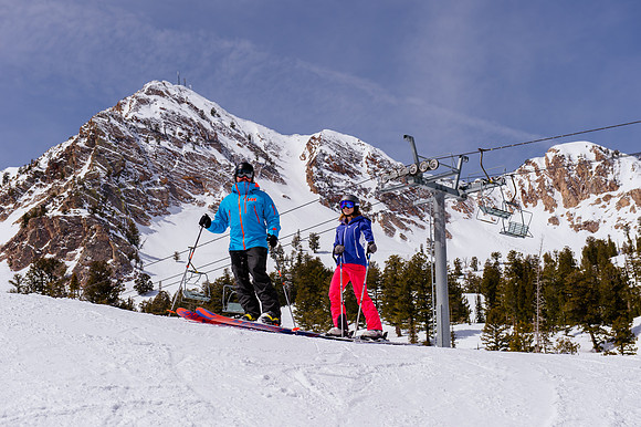 Family Ski at Snowbasin 4-5-17-7818-2