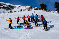 Pregame Skiing at Snowbasin