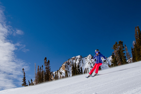 Family Ski at Snowbasin 4-5-17-8290