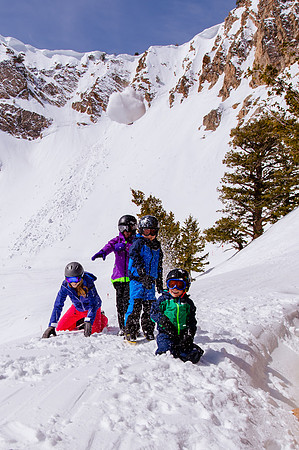 Family Ski at Snowbasin 4-5-17-7712-2
