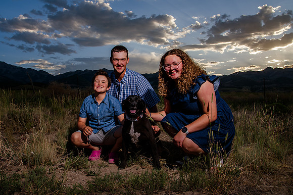 Lund Family Photo Session: Capturing Memories in the West Utah Desert at Sunset