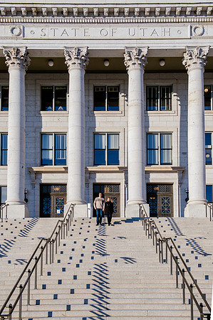 Keith and Leah at the capitol building-9104