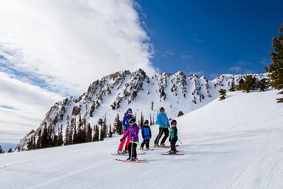 Family Ski at Snowbasin 4-5-17-8123