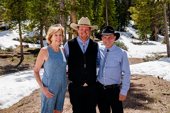 now in June: Megan Collins and Seth Underwood's Mountain Wedding