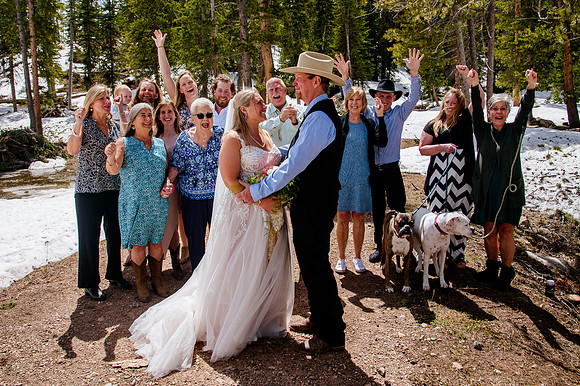 now in June: Megan Collins and Seth Underwood's Mountain Wedding