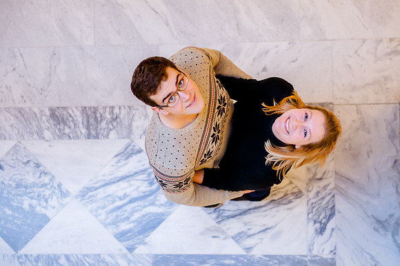 Keith and Leah at the capitol building-8949
