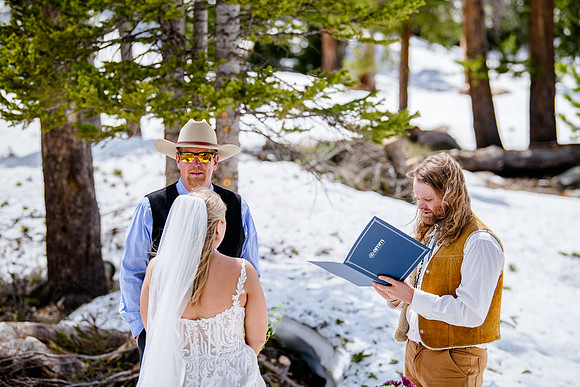 now in June: Megan Collins and Seth Underwood's Mountain Wedding