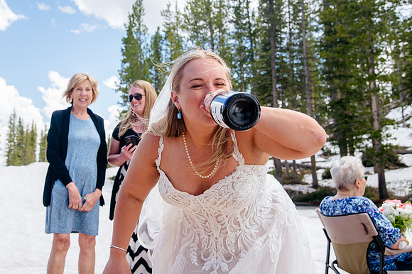 now in June: Megan Collins and Seth Underwood's Mountain Wedding
