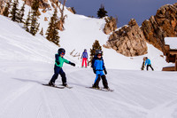 Family Ski at Snowbasin 4-5-17-6817