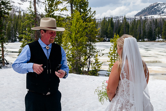 now in June: Megan Collins and Seth Underwood's Mountain Wedding