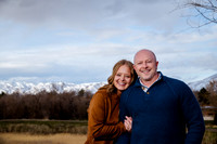 A Snowy Moment & First Kiss Revisited: Heather & Chad’s Engagement at Wheeler Farm