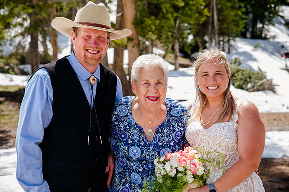 now in June: Megan Collins and Seth Underwood's Mountain Wedding