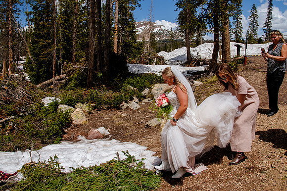 now in June: Megan Collins and Seth Underwood's Mountain Wedding