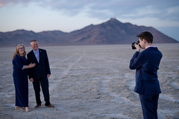 Family Portraits with Rebecca Ory-Hernandez at the Utah Salt Flats