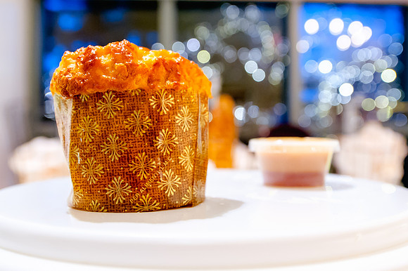 Bread Pudding at La Bonne Vie