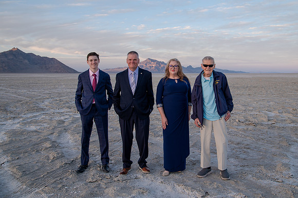 Family Portraits with Rebecca Ory-Hernandez at the Utah Salt Flats