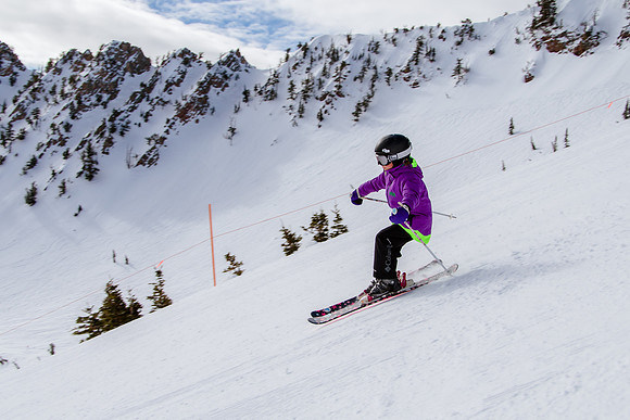 Family Ski at Snowbasin 4-5-17-7980